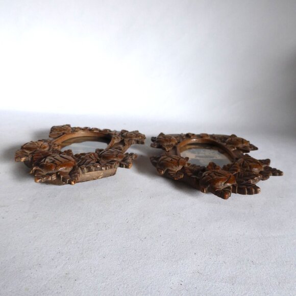 VINTAGE OOAK POST MORTEM MEMENTO MORI PHOTOGRAPH WOOD FRAME ODDITY HORROR SET - Picture 12 of 15